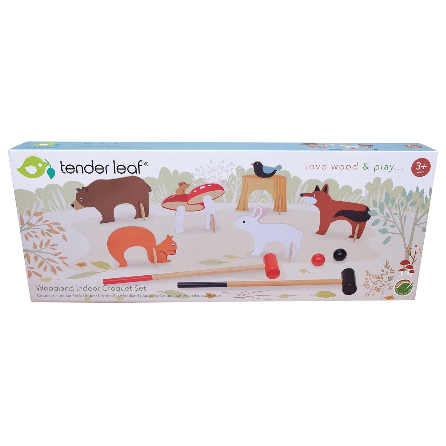 Woodland Croquet Set